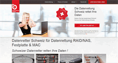 Desktop Screenshot of datenrettung-schweiz.net